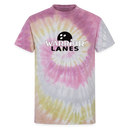 ST4L Sports - Unisex Tie Dye T-Shirt - Warrior Lanes - Desert Rose