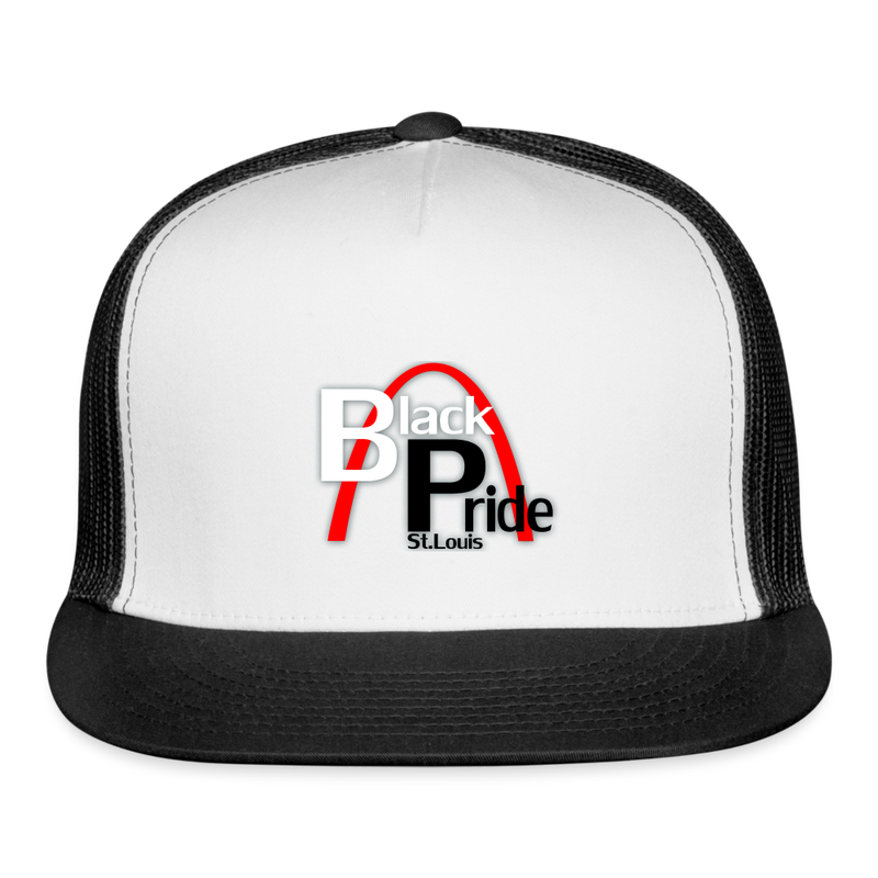 ST4L Sports - Trucker Cap - St Louis Black Pride - white/black