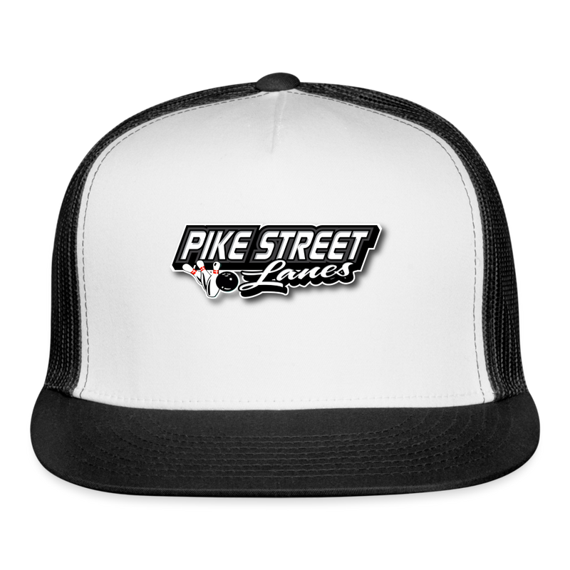 ST4L Sports - Trucker Cap - Pike Street Lanes - white/black