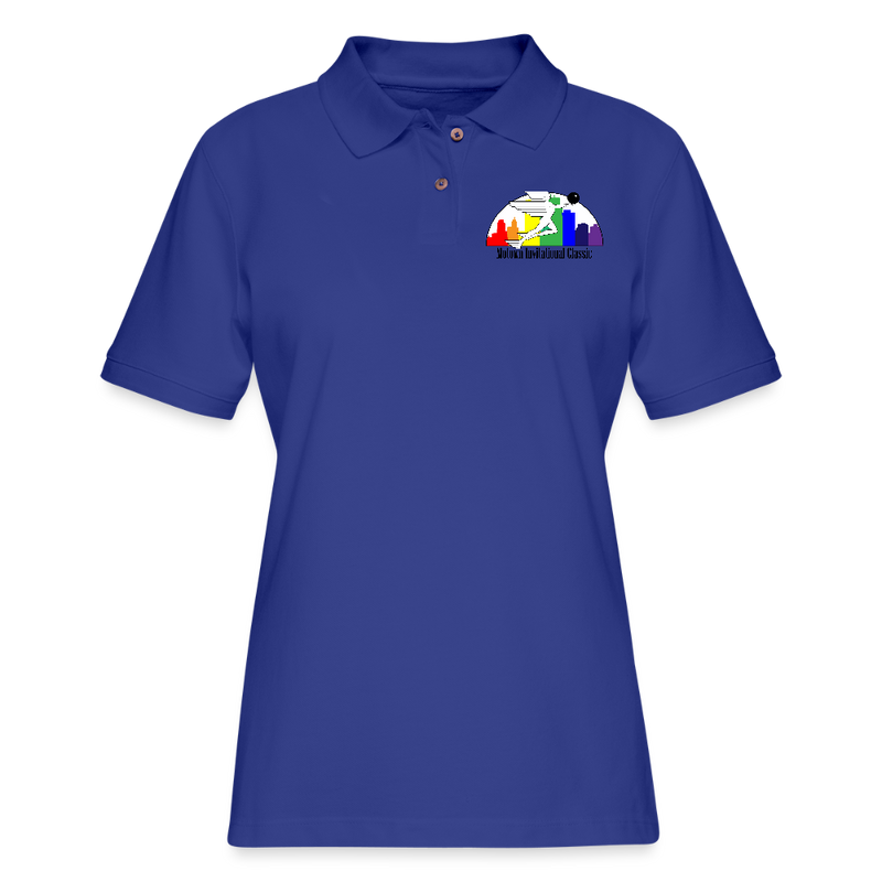 ST4L Sports - Women's Pique Polo - Motown Invitational - royal blue