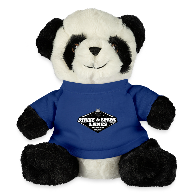 ST4L Sports - Panda Bear - Strike & Spare Lanes - royal blue