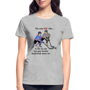 ST4L Sports - Gildan Ultra Cotton Ladies Tee - GRR ICE - heather gray