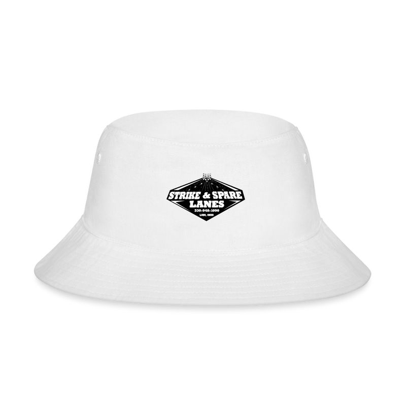 ST4L Sports - Bucket Hat - Strike & Spare Lanes - white