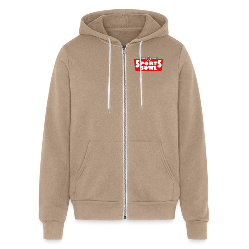 ST4L Sports - Bella + Canvas Unisex Full Zip Hoodie - tan