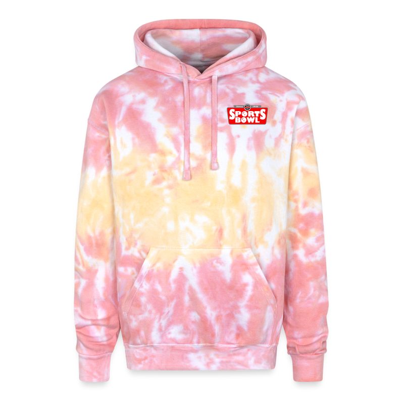 ST4L Sports - Adult Tie Dye Hoodie - Sports Bowl - funnel cake