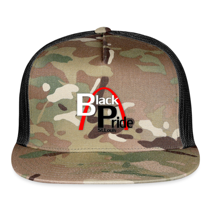 ST4L Sports - Trucker Cap - St Louis Black Pride - MultiCam\black