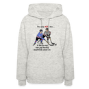 ST4L Sports - Women's Hoodie - GRR ICE - heather oatmeal
