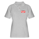ST4L Sports - Women's Pique Polo Shirt - Sports Bowl - heather gray