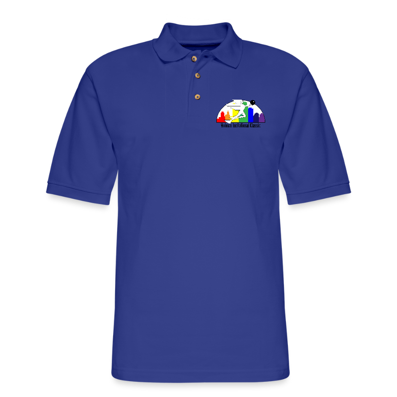 ST4L Sports - Men's Pique Polo - Motown Invitational - royal blue