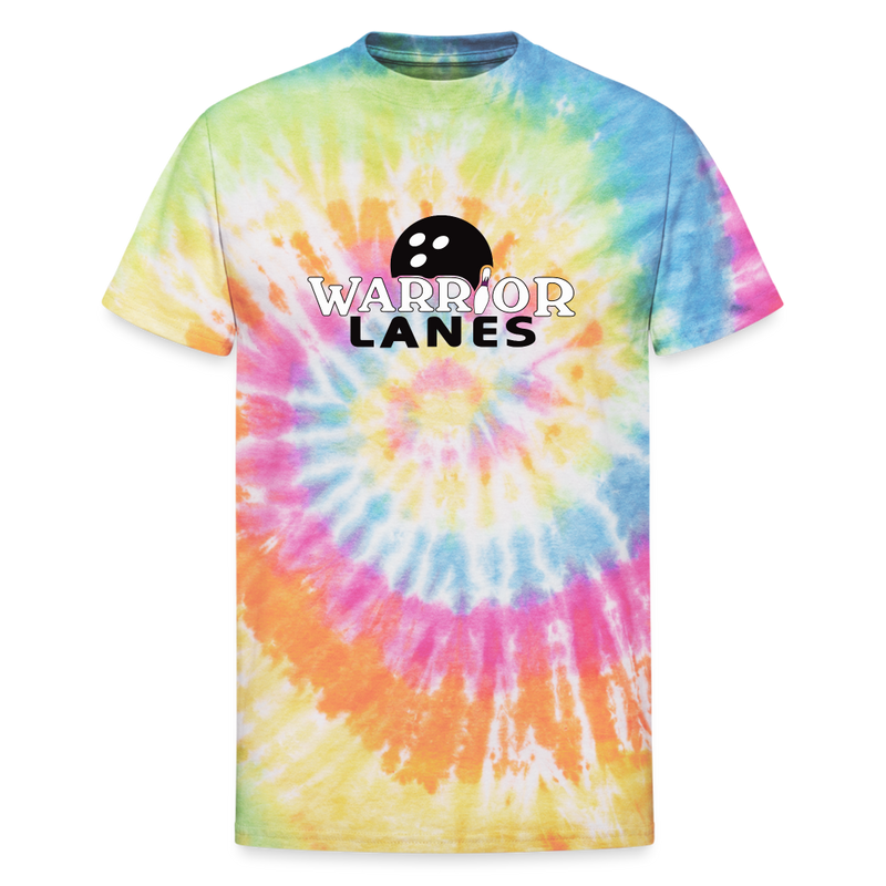 ST4L Sports - Unisex Tie Dye T-Shirt - Warrior Lanes - rainbow