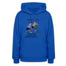 ST4L Sports - Women's Hoodie - GRR ICE - royal blue