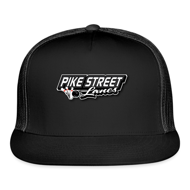 ST4L Sports - Trucker Cap - Pike Street Lanes - black/black