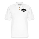 ST4L Sports - Men's Pique Polo Shirt - Strike & Spare Lanes - white