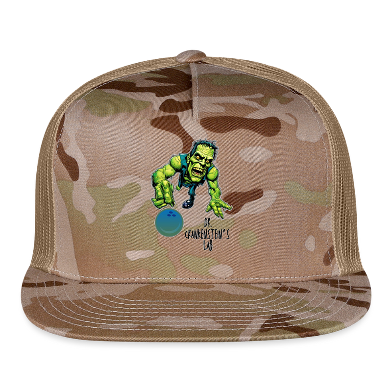 ST4L Sports - Trucker Hat - 4th Street Bowl - MultiCam\tan