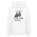ST4L Sports - Women's Hoodie - GRR ICE - white