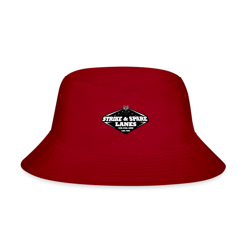 ST4L Sports - Bucket Hat - Strike & Spare Lanes - red