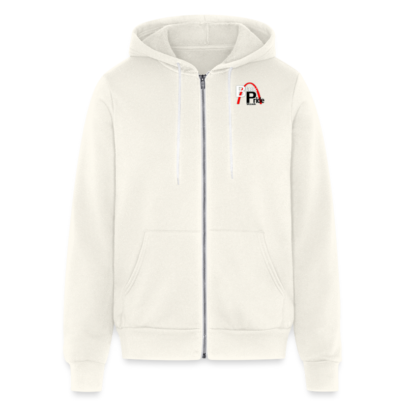 ST4l Sports - Bella + Canvas Unisex Full Zip Hoodie - St Louis Black Pride - vintage white