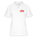 ST4L Sports - Women's Pique Polo Shirt - Sports Bowl - white