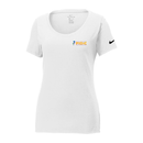 ST4L Sports NKBQ5236 Nike Ladies Cotton Scoop Neck Tee - PSDIC