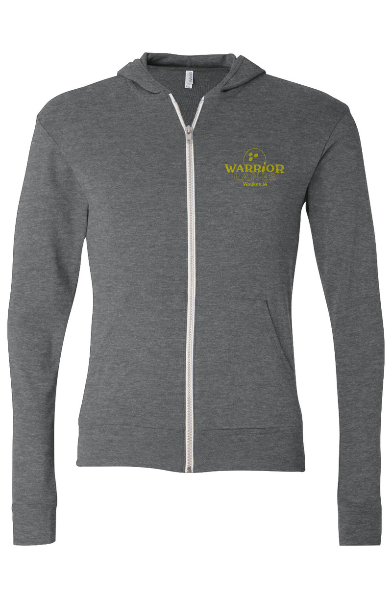 Triblend Full-Zip Lightweight Hoodie