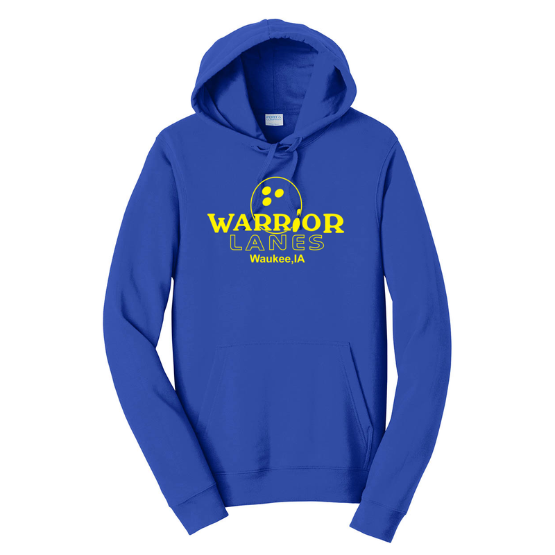 ST4L Sports - Port & Company Fleece Pullover Hooded Sweatshirt - Warrior Lanes