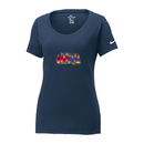 ST4L Sports NKBQ5236 Nike Ladies Cotton Scoop Neck Tee - Meno/Mano