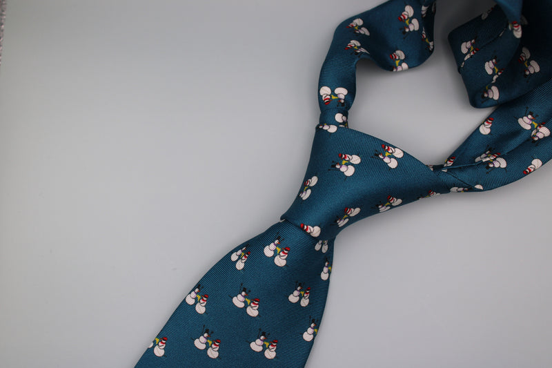 ST4L Sports Custom Silk Tie - Snowman JT Collection of Ties