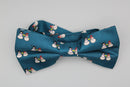 ST4L Sports 2 Snowmen 100% Silk Bow Tie - JT Collection