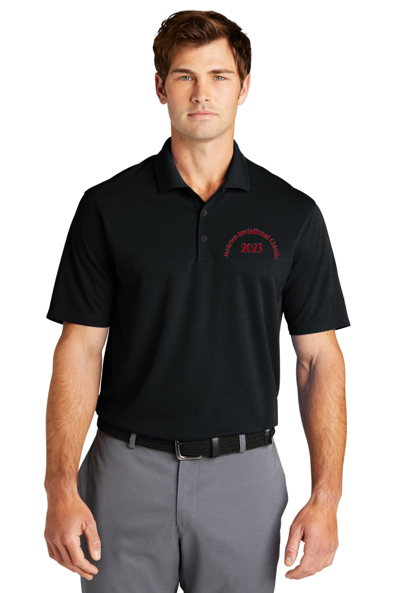 Products ST4L Sports - Nike NKDC1963 Dri-FIT Micro Pique 2.0 Polo - ONLY AVAILABLE in Black Motown Invitational