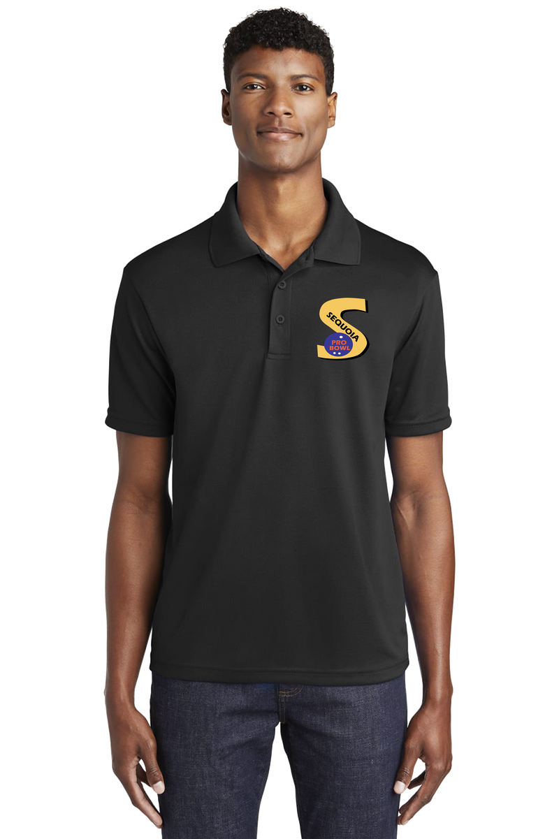 ST4L Sports ST640 Racer Mesh Polo - Sequoia Pro Bowl