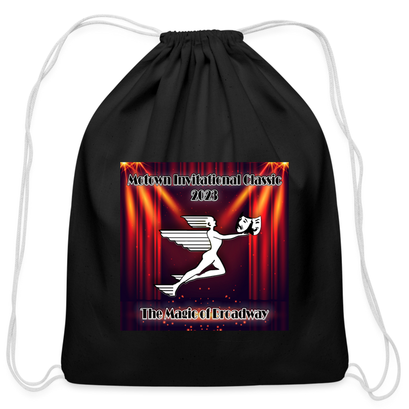 ST4L Sports Cotton Drawstring Bag Motown Classic - black