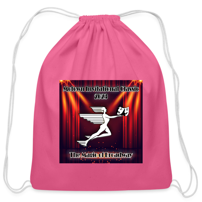ST4L Sports Cotton Drawstring Bag Motown Classic - pink