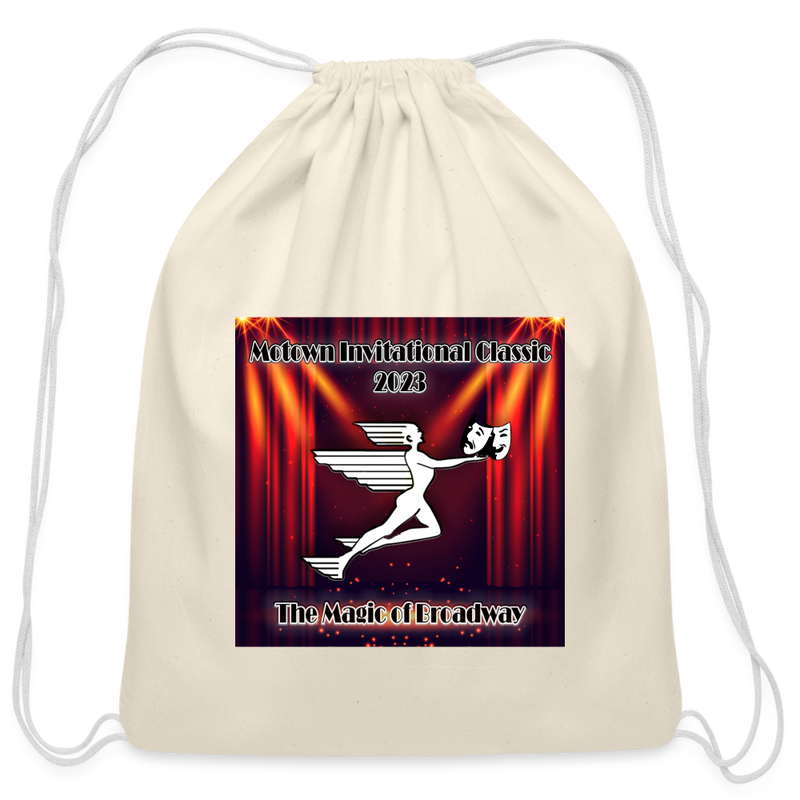 ST4L Sports Cotton Drawstring Bag Motown Classic - natural