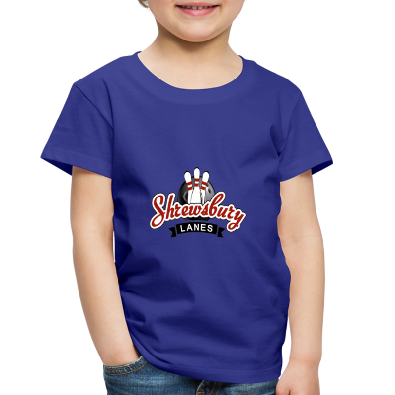 ST4L Sports Toddler Premium T-Shirt Shrewsbury Lanes - royal blue