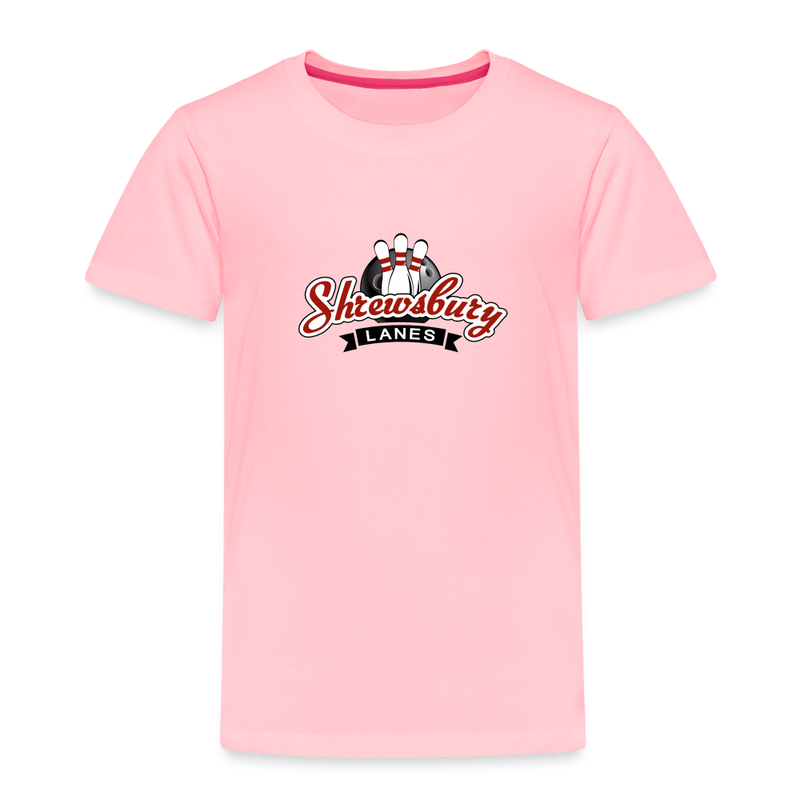 ST4L Sports Toddler Premium T-Shirt Shrewsbury Lanes - pink