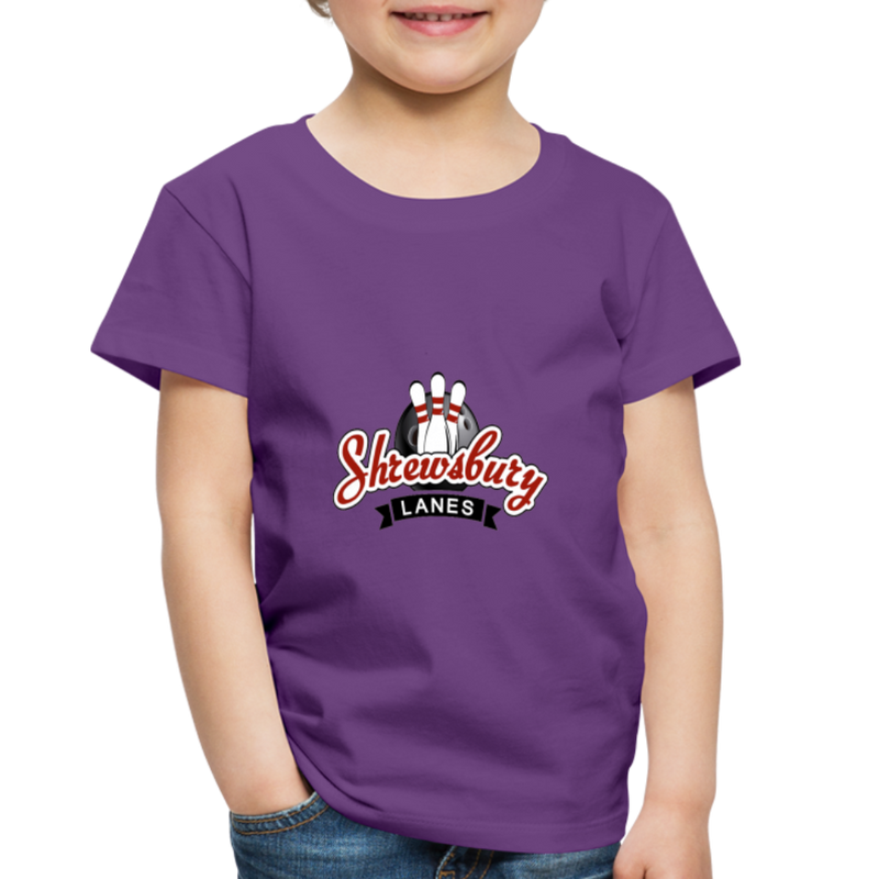 ST4L Sports Toddler Premium T-Shirt Shrewsbury Lanes - purple