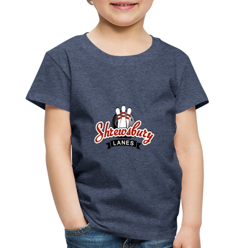 ST4L Sports Toddler Premium T-Shirt Shrewsbury Lanes - heather blue