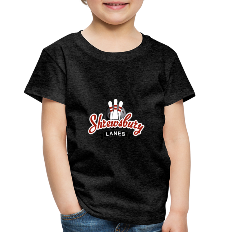 ST4L Sports Toddler Premium T-Shirt Shrewsbury Lanes - charcoal grey