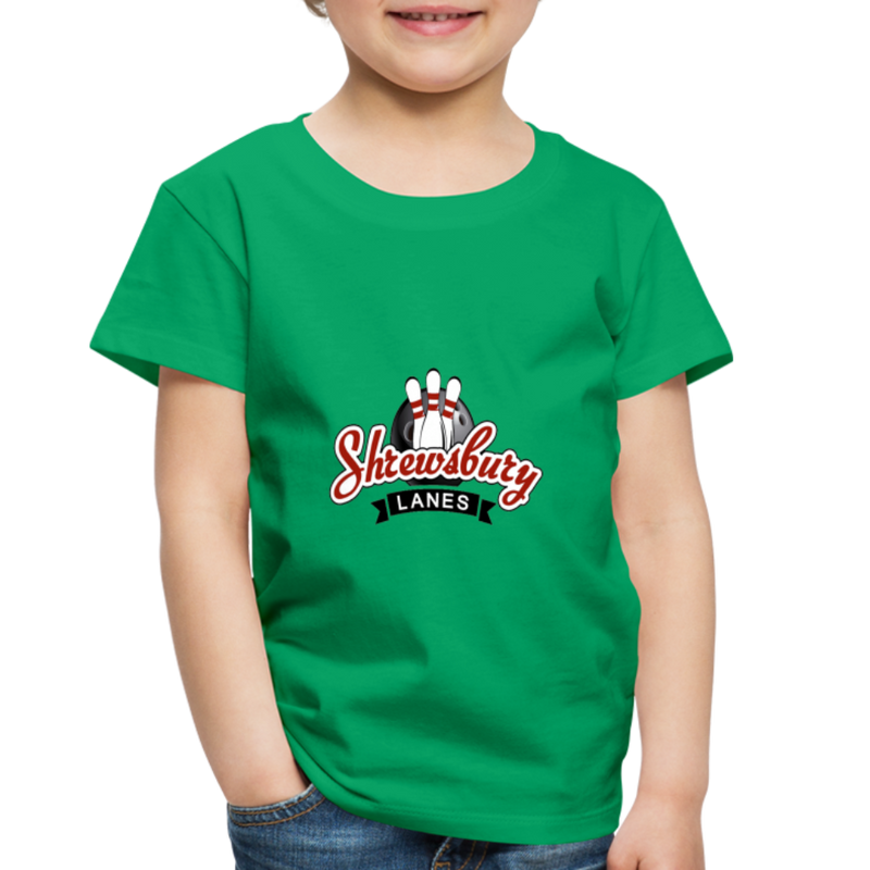 ST4L Sports Toddler Premium T-Shirt Shrewsbury Lanes - kelly green