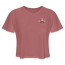 ST4L Sports Women's Cropped T-Shirt Shrewsbury Lanes - mauve