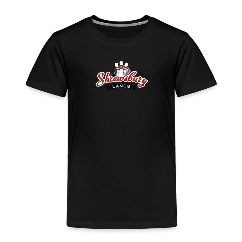 ST4L Sports Toddler Premium T-Shirt Shrewsbury Lanes - black