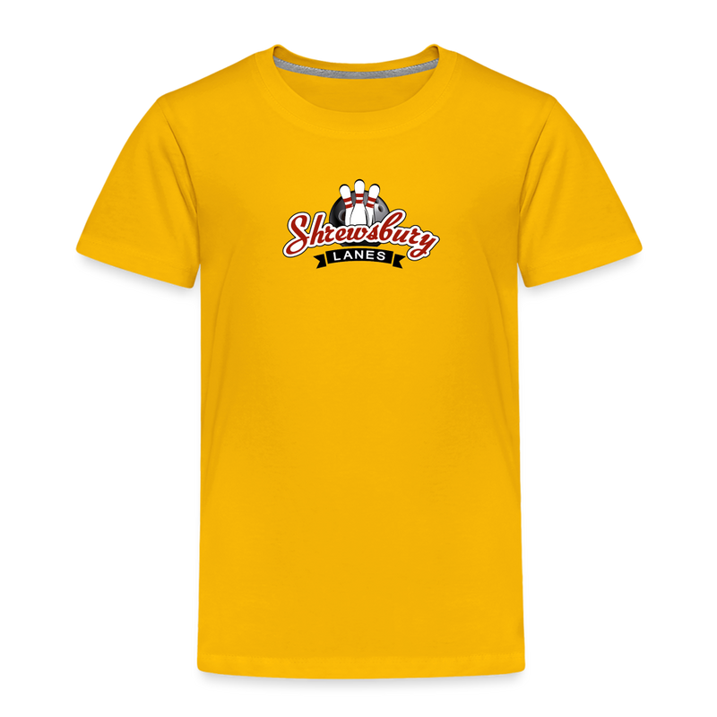 ST4L Sports Toddler Premium T-Shirt Shrewsbury Lanes - sun yellow