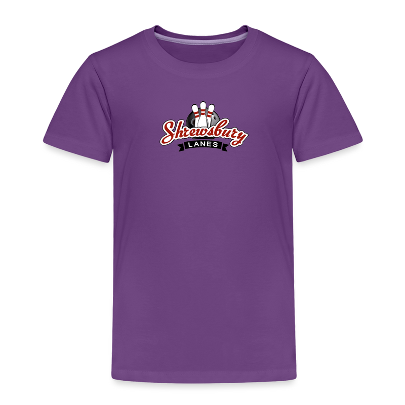 ST4L Sports Toddler Premium T-Shirt Shrewsbury Lanes - purple