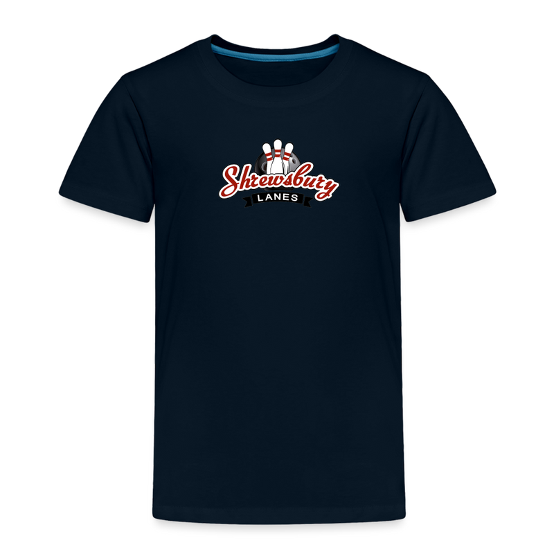 ST4L Sports Toddler Premium T-Shirt Shrewsbury Lanes - deep navy