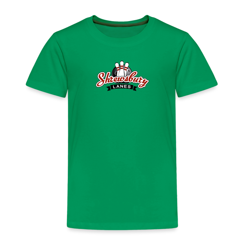 ST4L Sports Toddler Premium T-Shirt Shrewsbury Lanes - kelly green