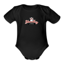 ST4L Sports Organic Short Sleeve Baby Bodysuit Shrewsbury Lanes - black