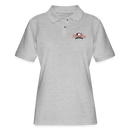 ST4L Sports Women's Pique Polo Shirt - Shrewsbury Lanes - heather gray
