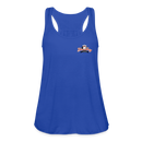 ST4L Sports Women's Flowy Tank Top by Bella Shrewsbury Lanes - royal blue