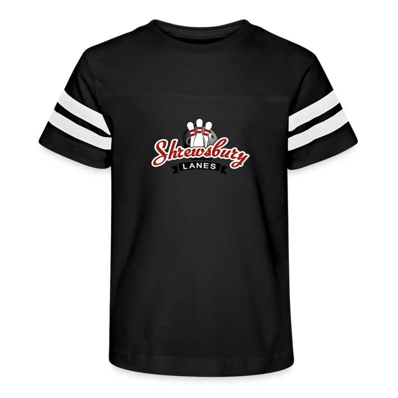 ST4L Sports Kid's Vintage Sports T-Shirt Shrewsbury Lanes - black/white