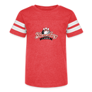 ST4L Sports Kid's Vintage Sports T-Shirt Shrewsbury Lanes - vintage red/white